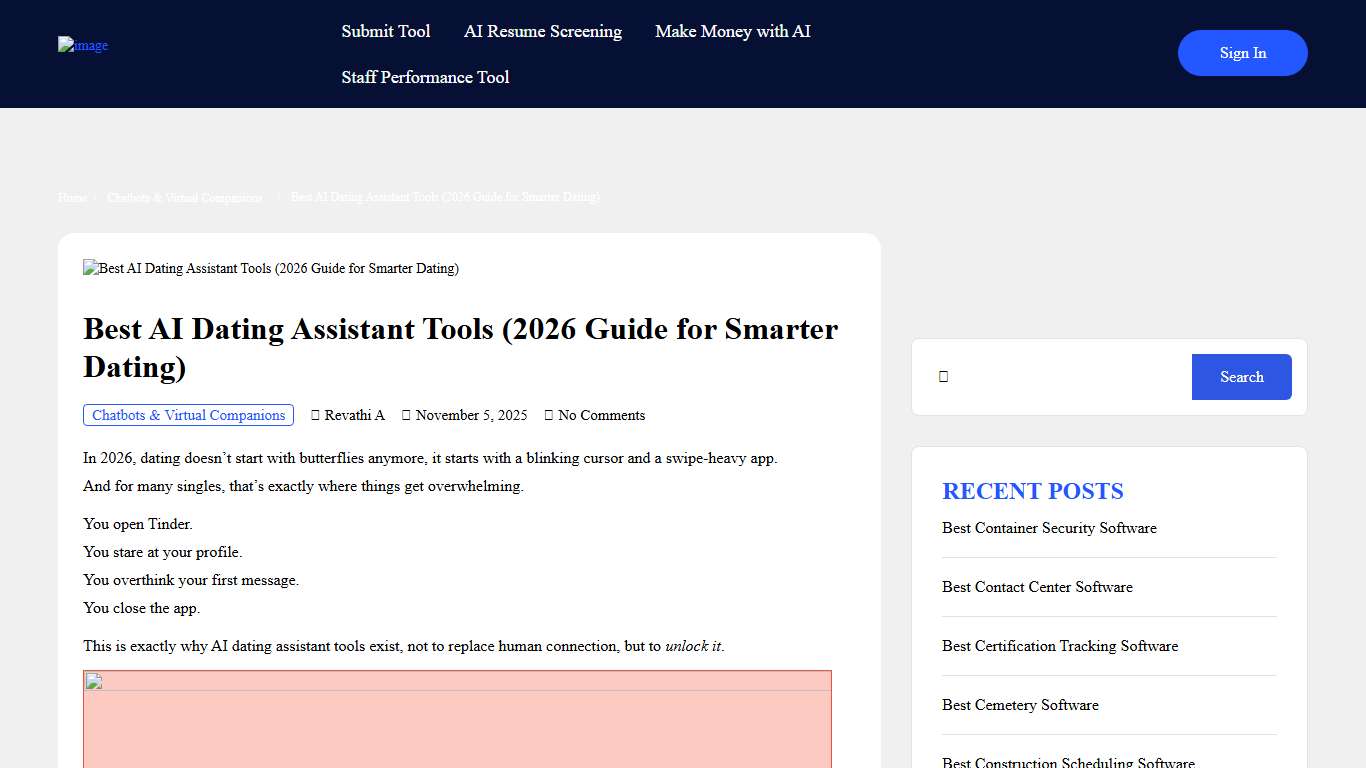 Best AI Dating Assistant Tools (2026 Guide for Smarter Dating)